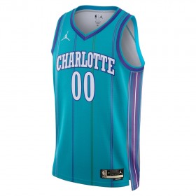Dres Charlotte Hornets Prilagođeni Jordan 2023-24 Classic Edition Teal Swingman